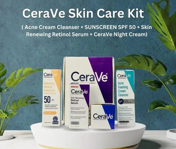 The CeraVe 4-in-1 Kit typically includes a combination of their popular products designed to cleanse, hydrate, and protect the skin.
